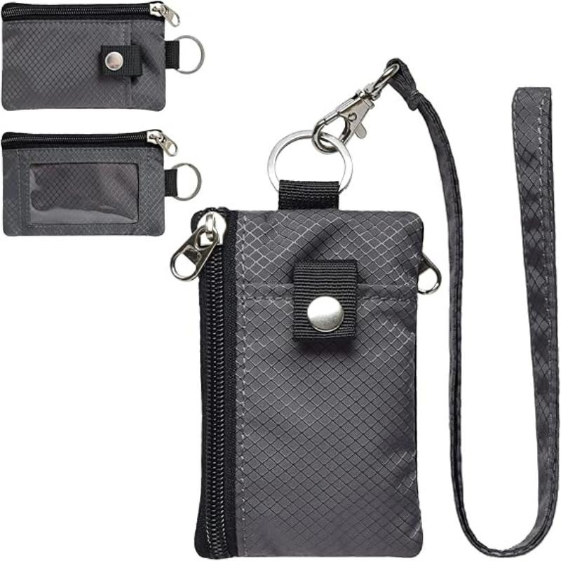 Travel Wallet Slim - Badgehouder met ID-venster Kleine portemonnee Waterdicht