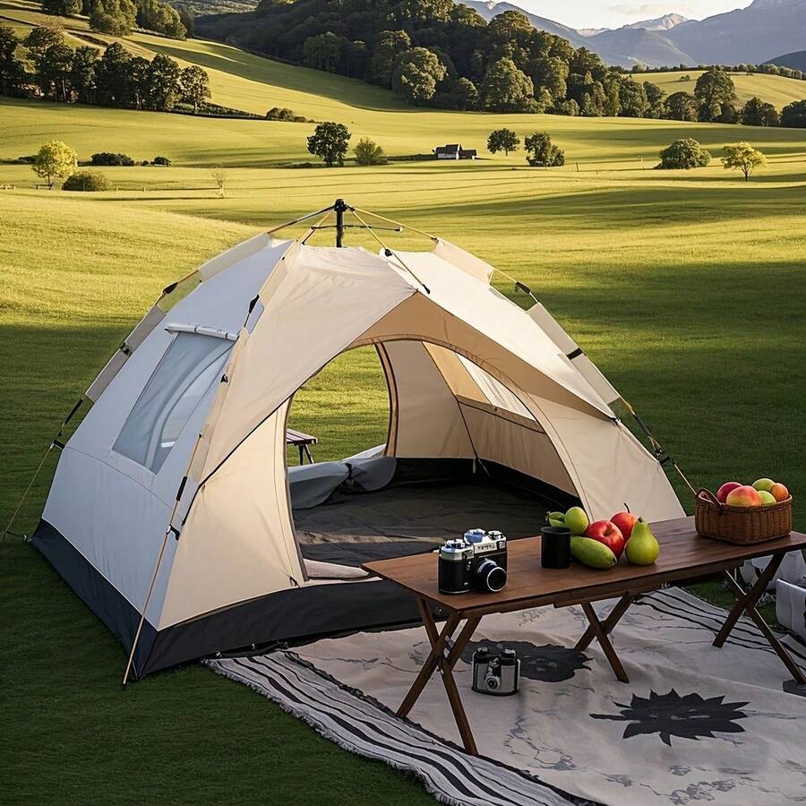 Travel Accessories You Need - Automatische, direct op te zetten kampeertent,
