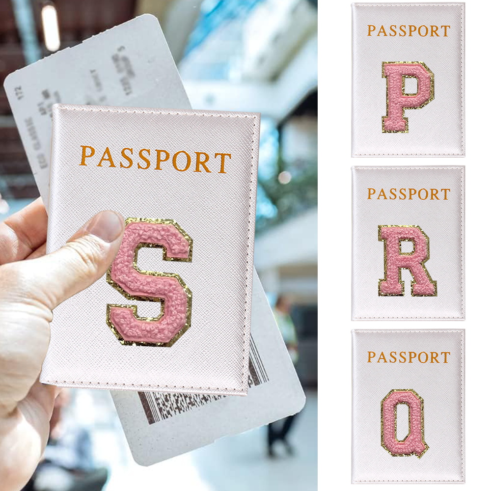 Travel Wallet Slim - Paspoorthoezen PU lederen kaarthoes Cover Roze