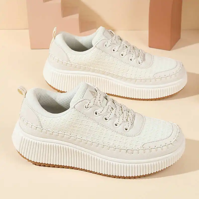 Travel Accessories Wholesale Suppliers - Bruine schoenen Dames Flats Herfstlaarzen Sneakers