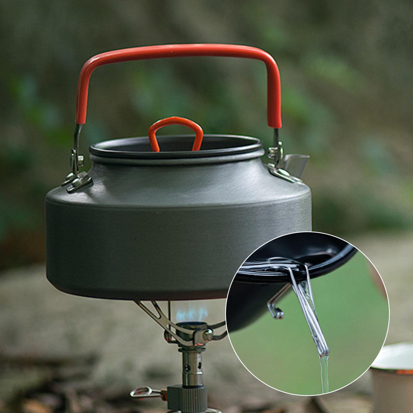Travel Accessories Guide - Roestvrijstalen giettuit, draagbare koffiestroomgeleiderhouder voor buitenwaterkoker,