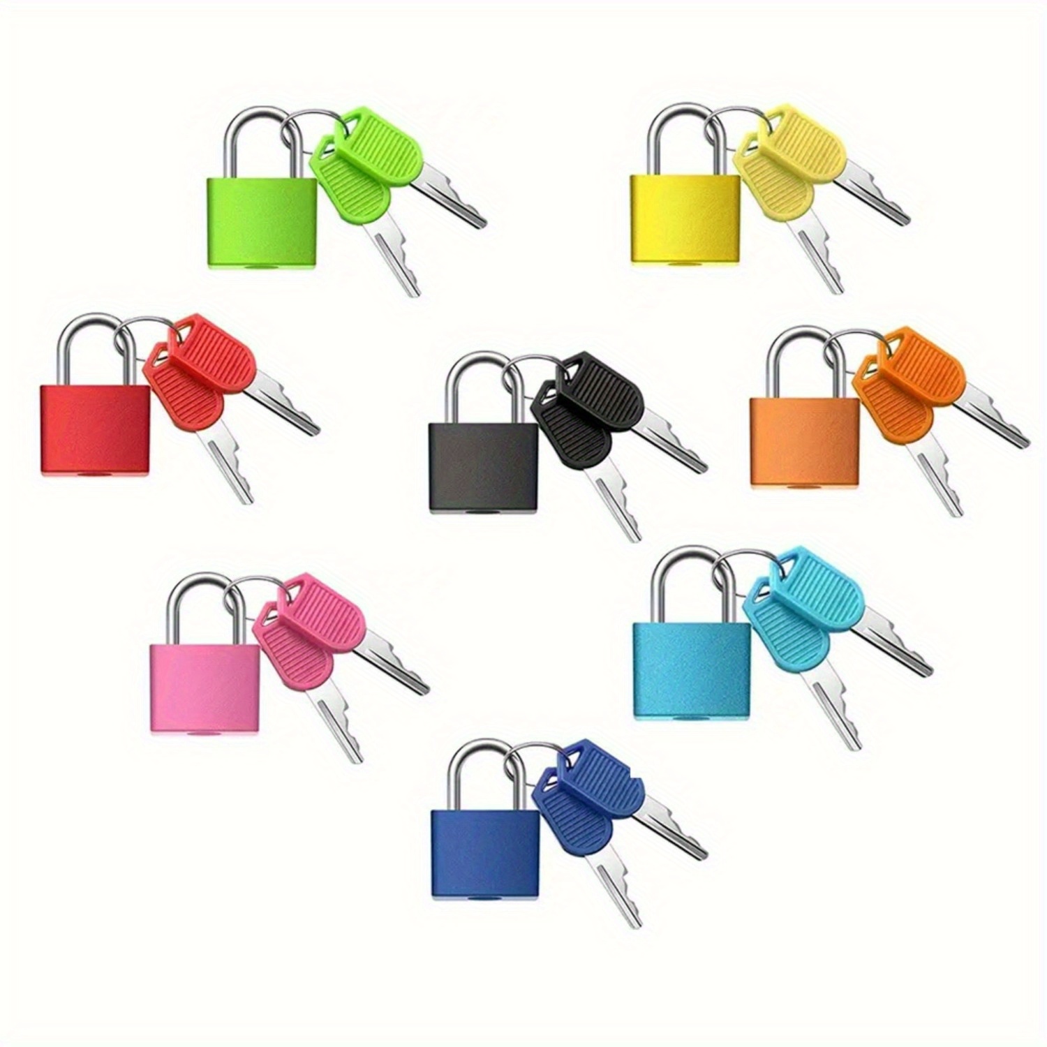 Travel Lock Tsa Approved - 6 Stuks Kofferslot Klein Sterk Hangslot