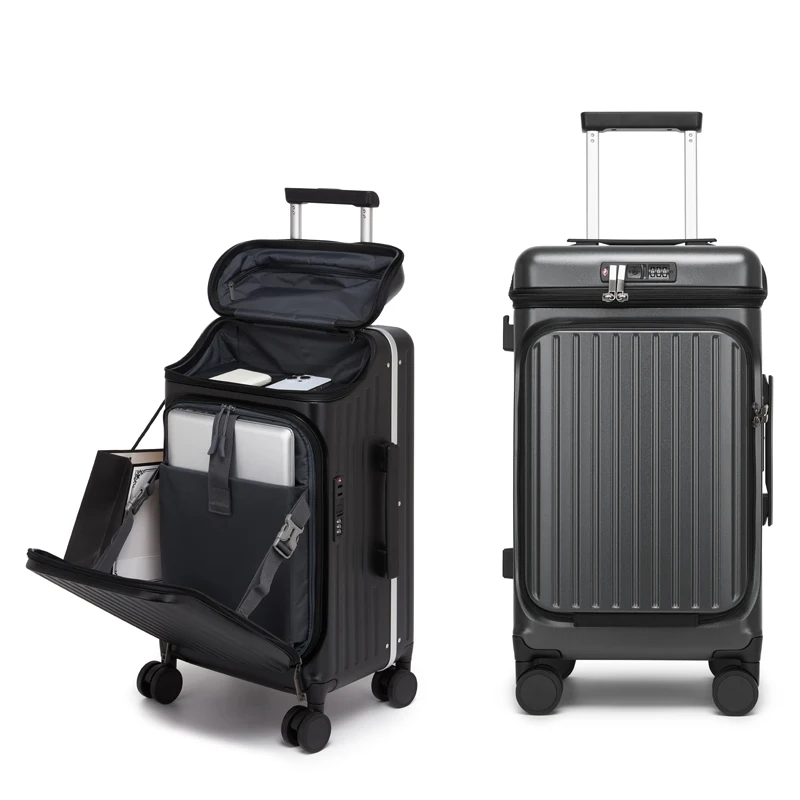 Travel Lock Tsa Approved - 100% PC harde koffer met voor-