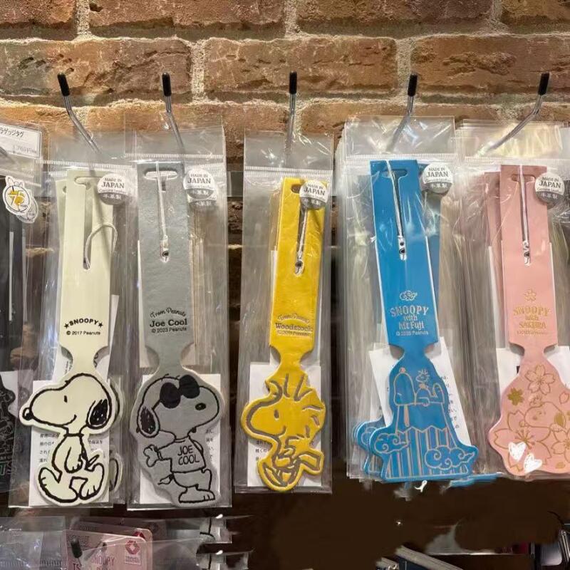 Travel Accessories For Japan Trip - Kawaii Snoopy Cartoon bagagelabel Creatief hangend