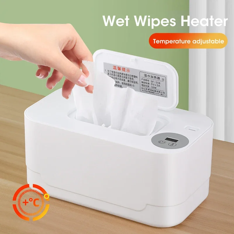 Travel Accessories For 2 Year Old - Draagbare Baby Wipe Warmer 2-in-1 Verwarmde