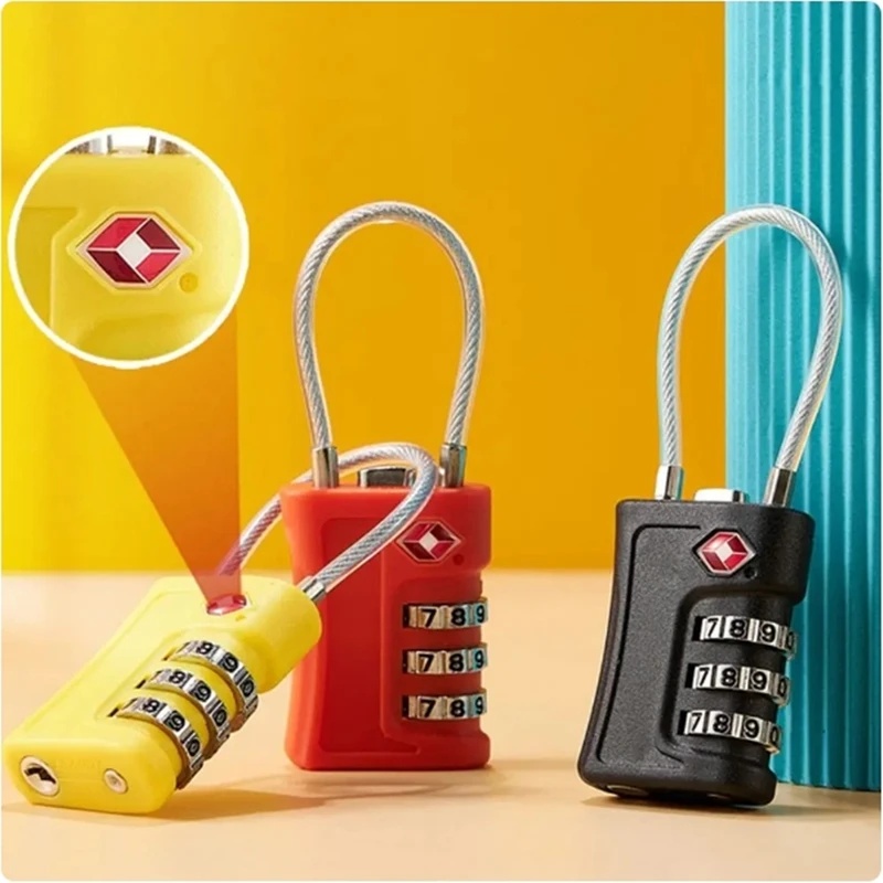 Travel Lock Tsa Approved - TSA Douaneslot 3 Cijfers Reiswachtwoord Verwisselbaar