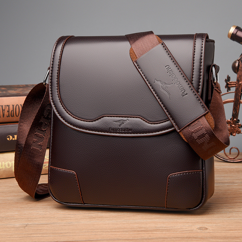 Travel Accessories Luxury Brands - Luxe merk heren lederen schoudertassen Waterdichte