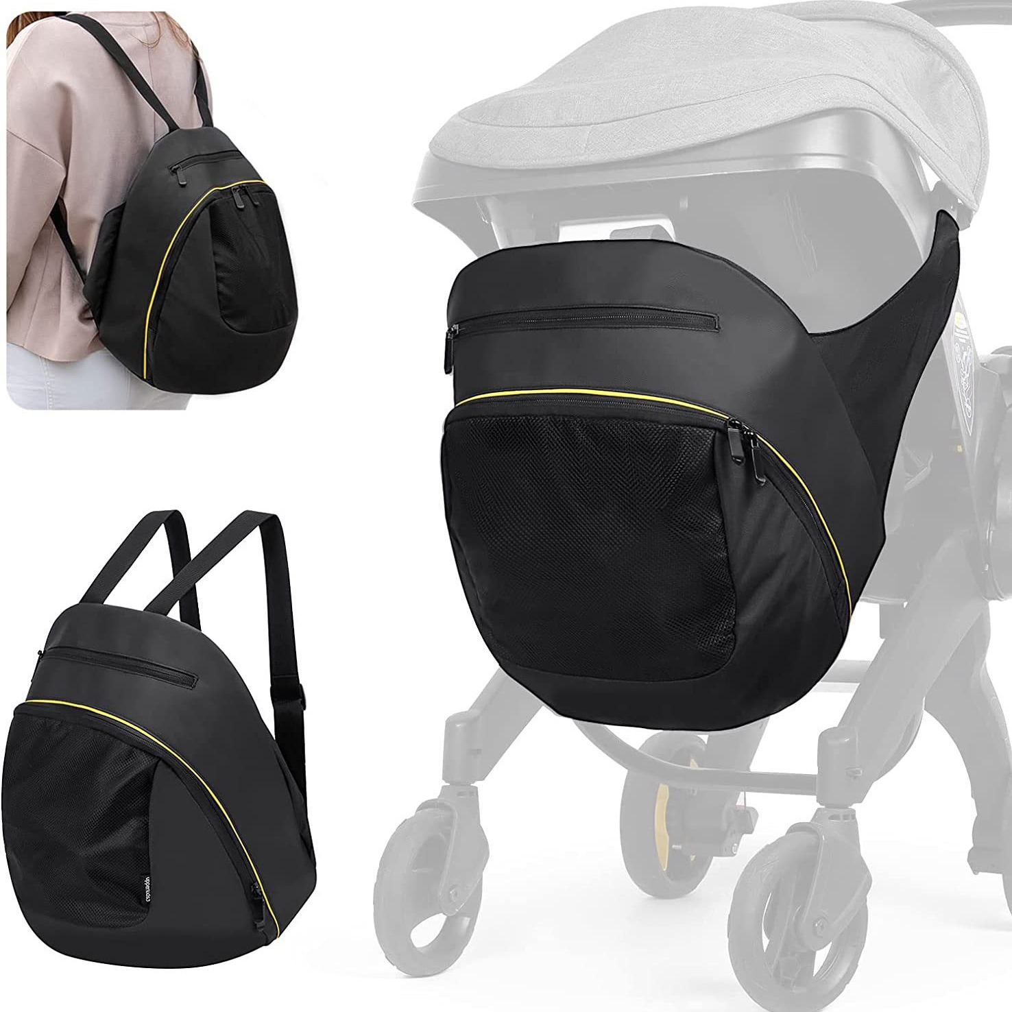 Travel Accessories For 2 Year Old - Opbergtas voor kinderwagen Baby-autostoeltje Boodschappentas 2-in-1