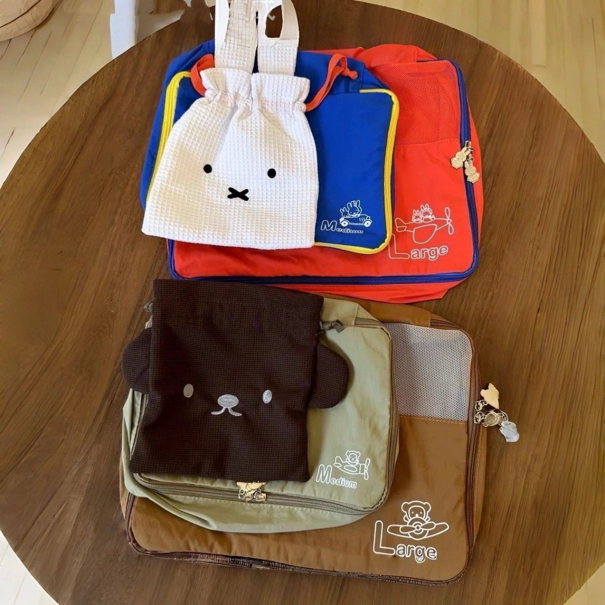 Travel Accessories For Japan Trip - Miffy Travel Business Trip opbergtas driedelige