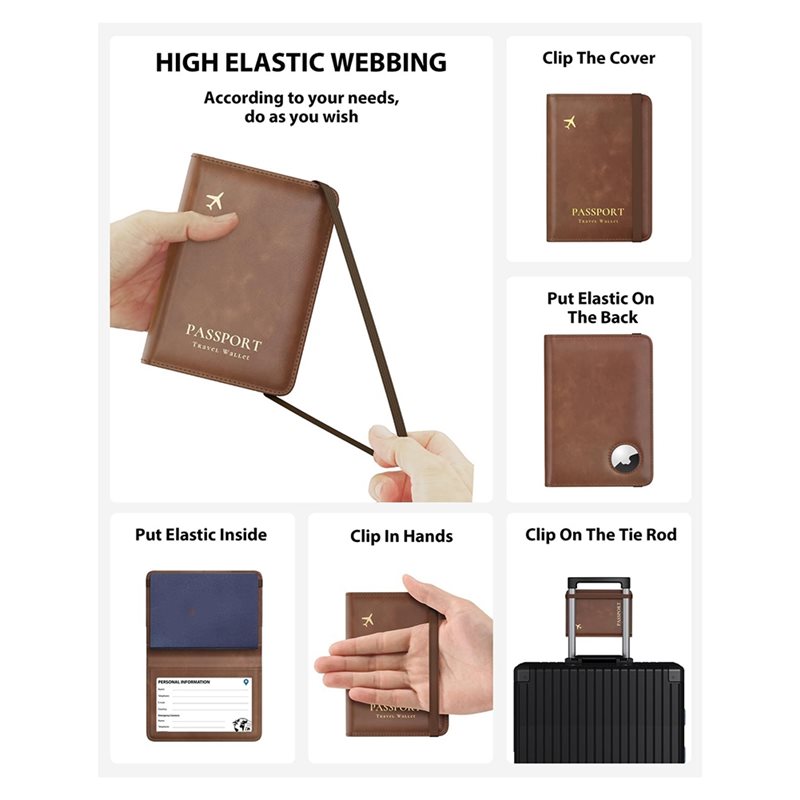 ABRT-Paspoorthouder met RFID-b - Travel Wallet Slim recensie en prijs