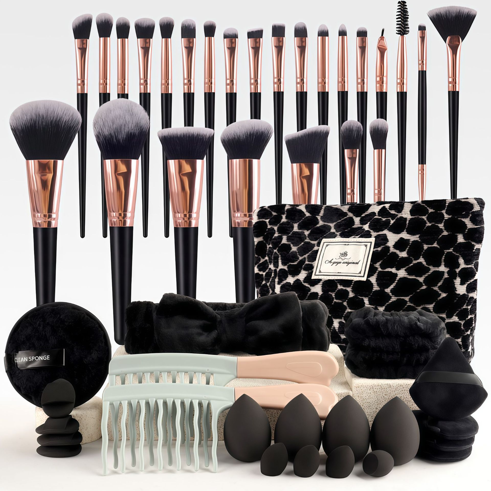 Make-up kwastenset, chique geu - Travel Accessories Set recensie en prijs
