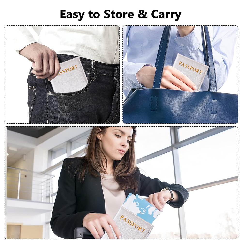 Paspoorthoezen PU lederen kaar - Travel Wallet Slim recensie en prijs