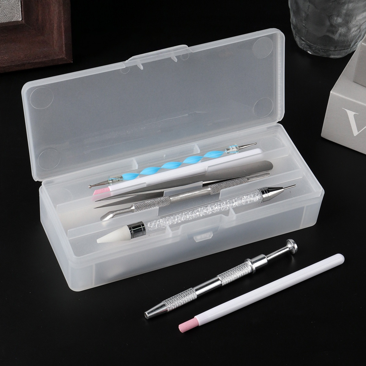 Transparante nagelstudio-set O - Travel Accessories Set recensie en prijs
