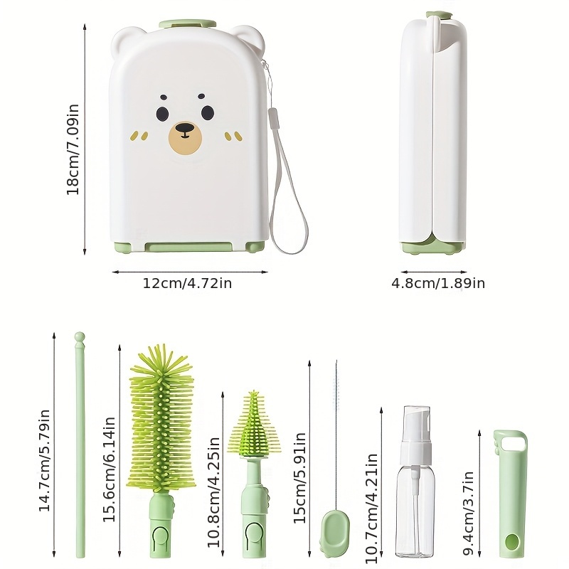 Reisflessenborstelset - Veilig - Travel Accessories For 2 Year Old recensie en prijs