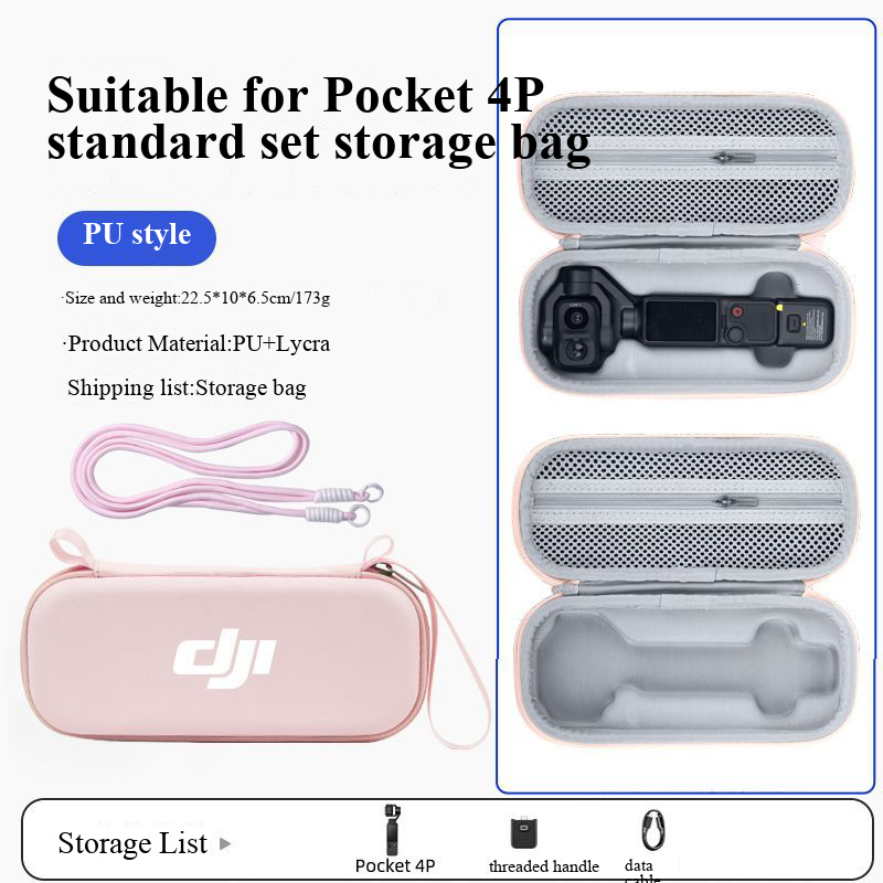 Opbergtas voor DJI Pocket 4 Pr - Travel Accessories Box recensie en prijs