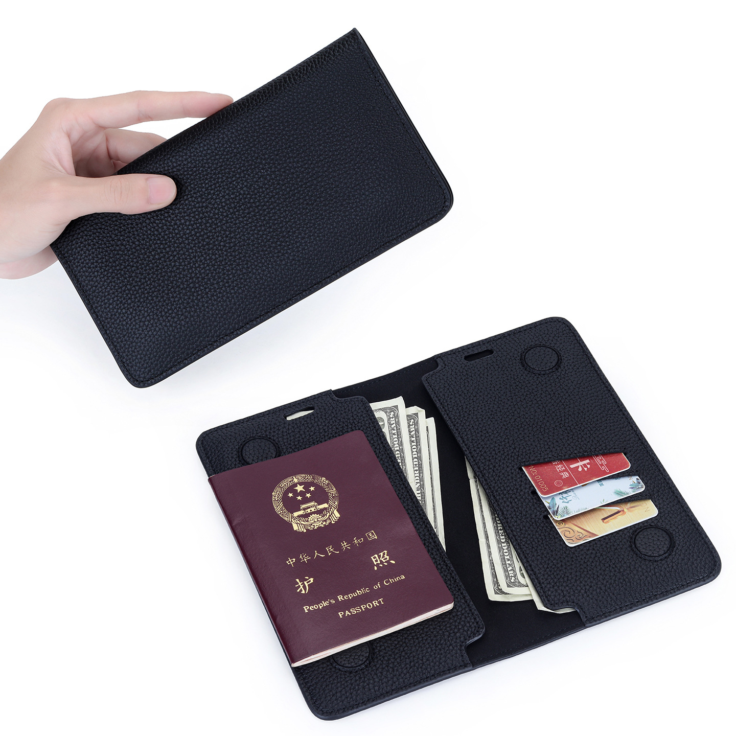 Slanke minimalistische paspoor - Travel Wallet Slim recensie en prijs
