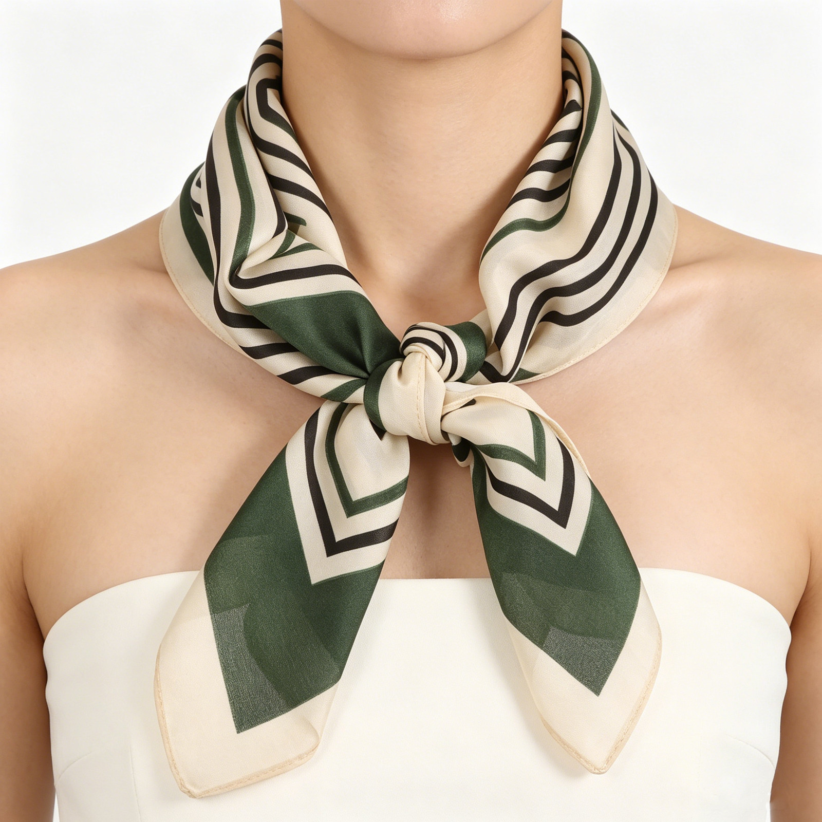 Dames groene zijden satijnen b - Travel Accessories Present recensie en prijs