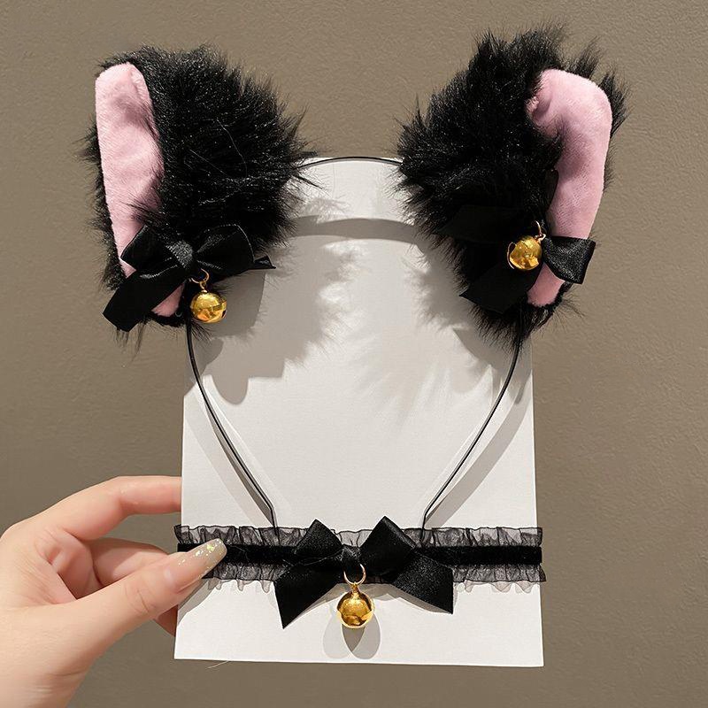 Pluche kattenoor hoofdband voo - Quirky Travel Accessories recensie en prijs