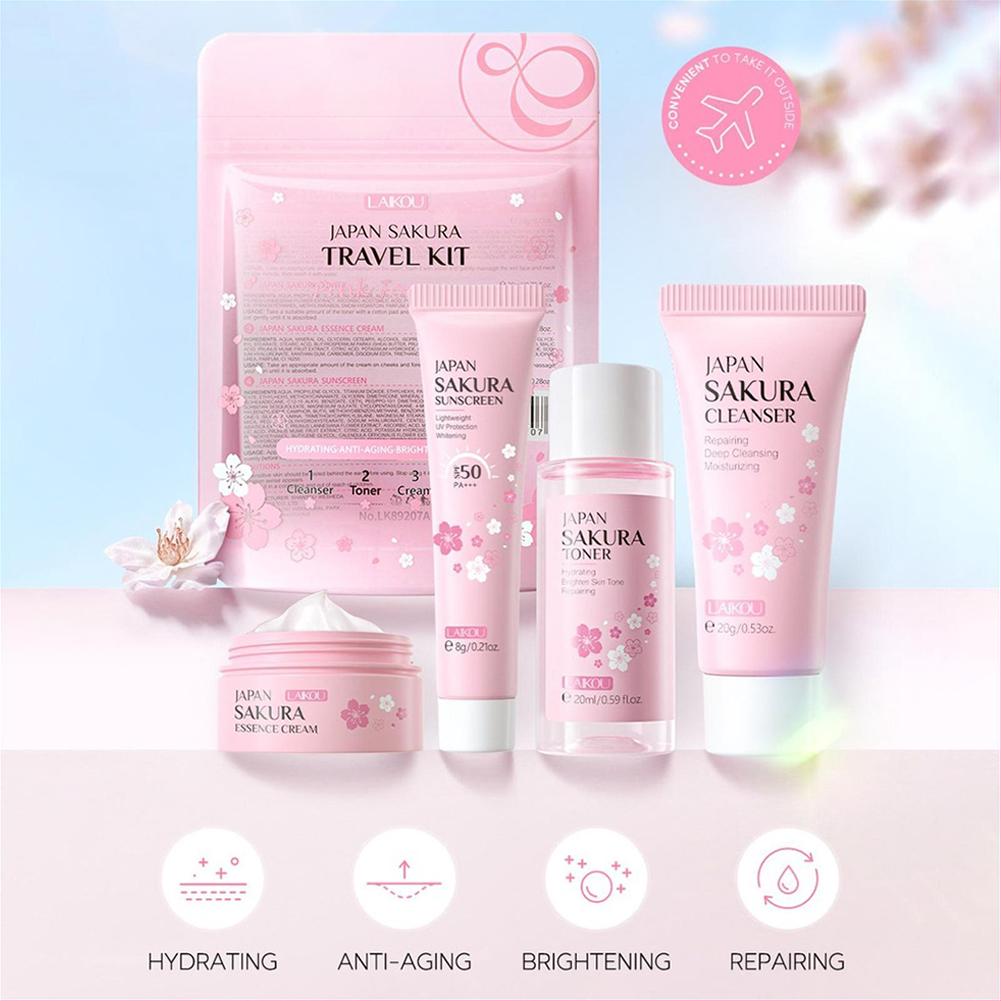 Sakura Huidverzorging Set gezi - Travel Accessories Set recensie en prijs