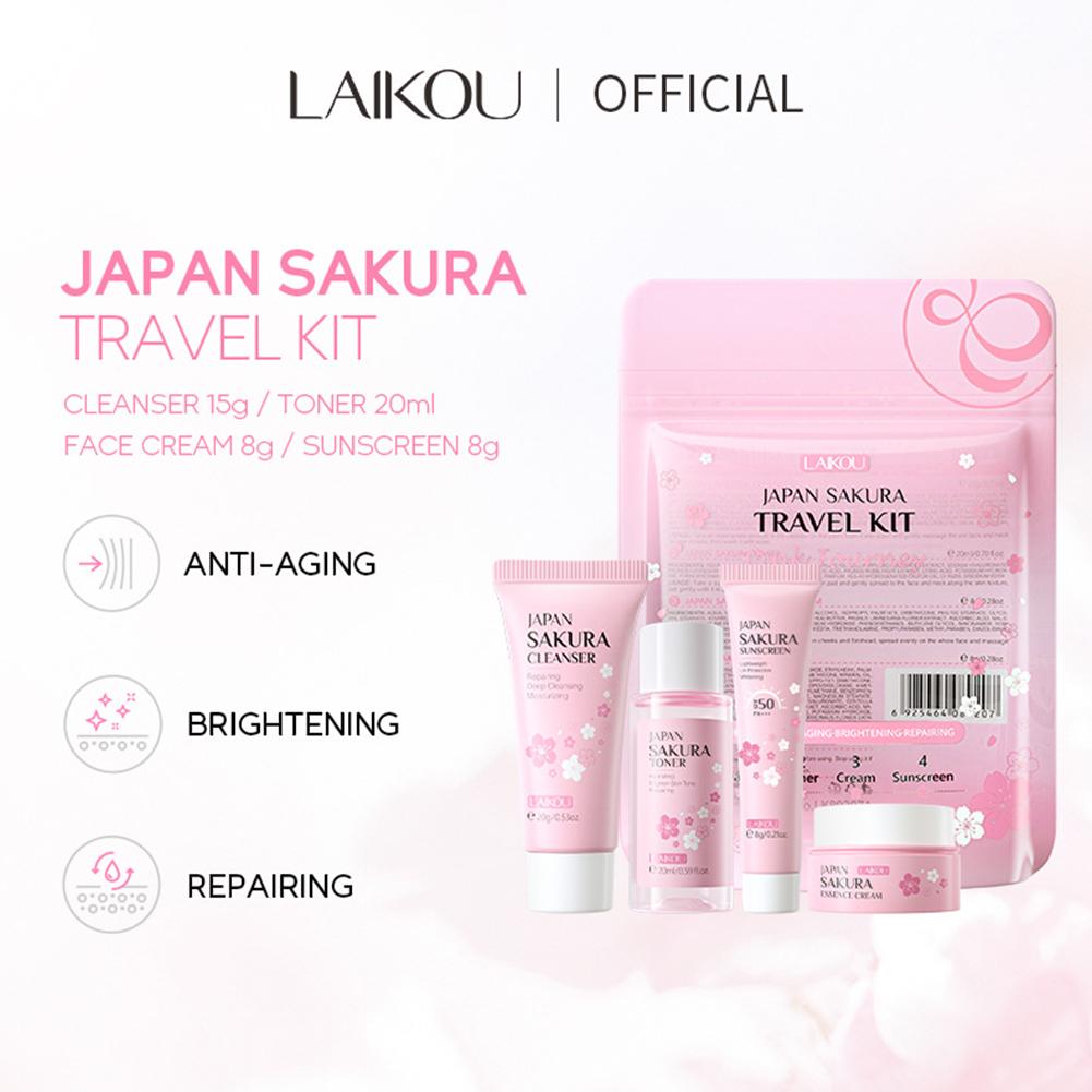 Sakura Huidverzorging Set gezi - Travel Accessories Set recensie en prijs