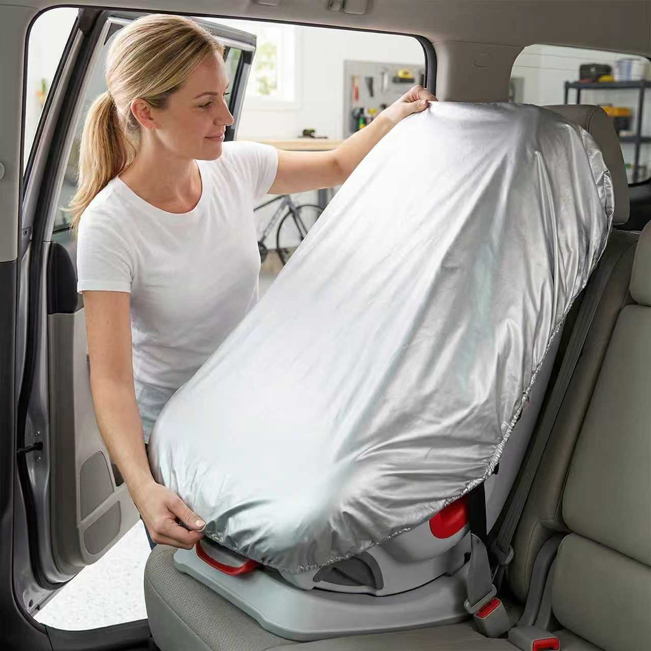1PC zilveren baby-autostoel zo - Travel Accessories For 1 Year Old recensie en prijs