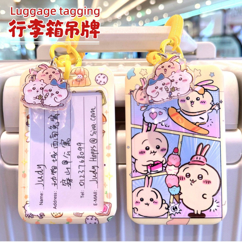 Chiikawa bagagelabel met koord - Travel Accessories For Japan Trip recensie en prijs